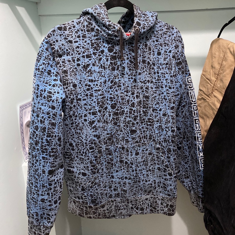 Supreme Ss/19 Marble Hoodie